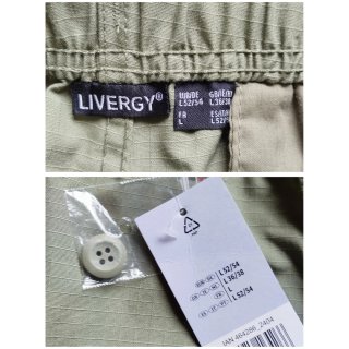 Pantalón Cargo Ripstop Verde nuevo Talla L