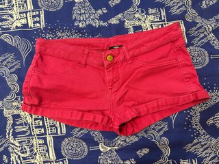 Pantaloncini rosa/fucsia