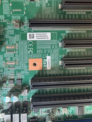 Placa Base Servidor Dual EPYC SP3 t1deep Nueva