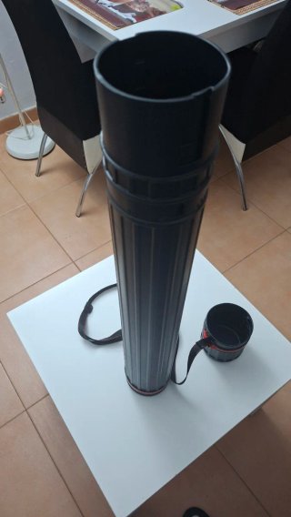 Tubo porta planos con correa