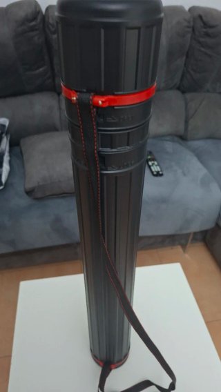 Tubo porta planos con correa