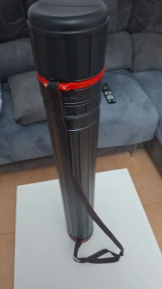 Tubo porta planos con correa