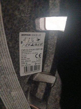 Casco Oxelo rosa