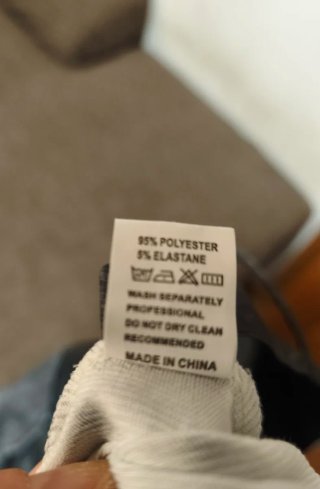 Pantalón cargo gris talla L