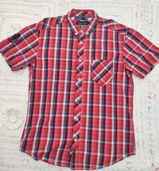 Camisa Angelo Litrico cuadros M