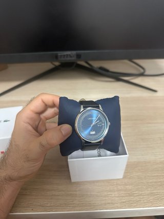 Reloj Lacoste Piel Azul y Negro