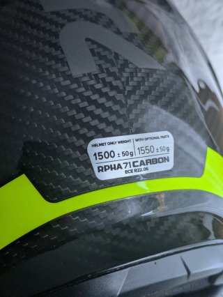 Casco HJC RPHA 71 Carbon Talla L