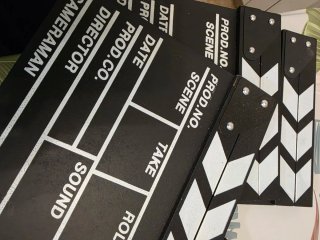 Pack 3 claquetas cine