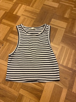Top sin mangas a rayas Pull&Bear