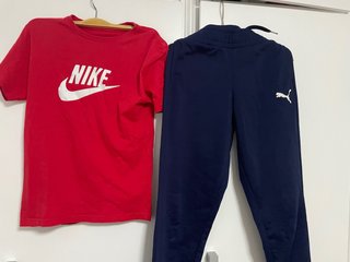 Conjunto Nike y Puma
