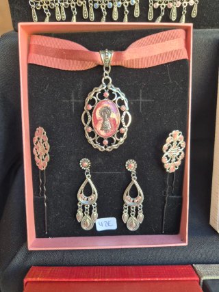 Conjunto Baturra Artesanal para Traje Regional