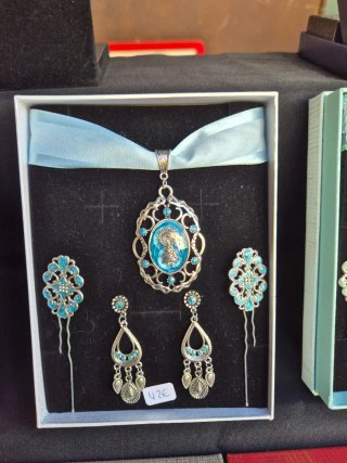 Conjunto baturra artesanal para traje regional