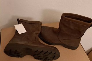 Botines de piel Zara hombre marrones