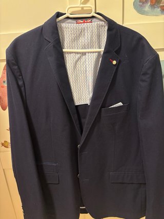 Blazer Azul Marino Hombre Talla 56 (XL)