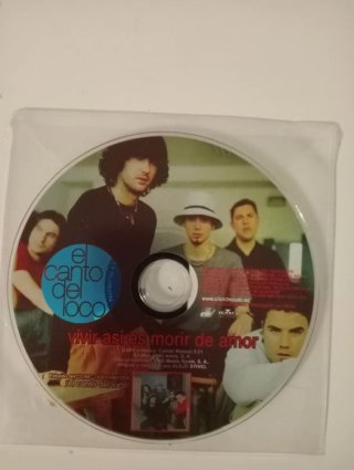 CD PROMO Vivir así es morir de amor - El Canto del