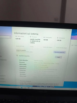ASUS VivoBook X509JA i3 10ª Gen 8GB RAM SSD 250