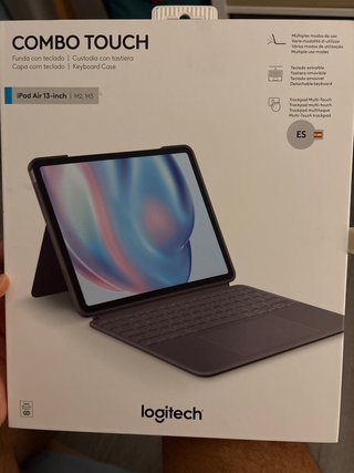 Funda con Teclado Logitech Combo Touch iPad Air