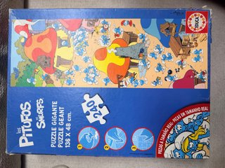 Puzzle Gigante Los Pitufos 240 Piezas Educa