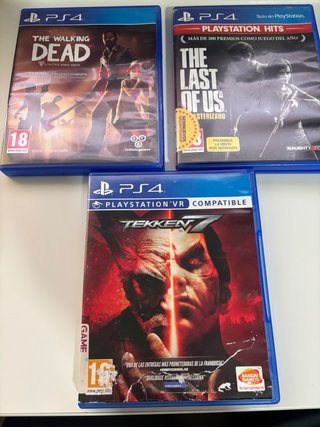 3 Juegos PS4