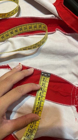 Traje Flamenca Rojo y Blanco