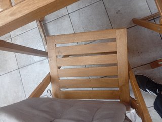 Conjunto Mesa Terraza IKEA ÄPPLARÖ + 4 Sillas