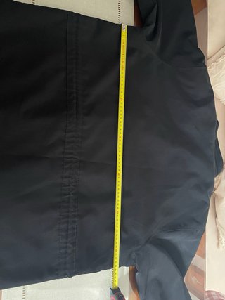 Chubasquero negro talla XXXL Couture