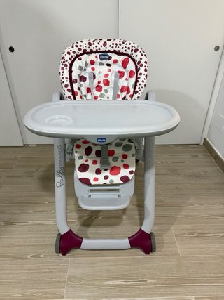 Trona Chicco Polly Progres5 + Arco juegos bebe