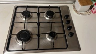 Placa de gas cocina 4 fuegos TEKA