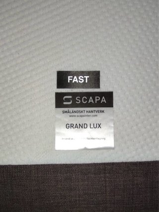 Cama GRAND LUX 90x200 Sueca