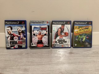 Lote 4 Juegos PS2