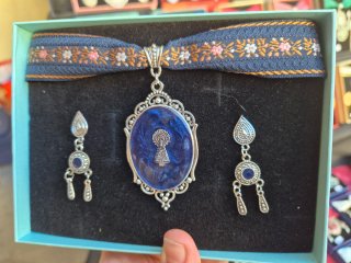 Conjunto baturra artesanal para traje regional
