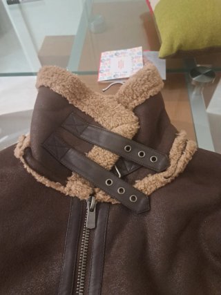 Chaqueta aviador John Baner borreguito