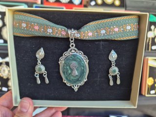 Conjunto baturra artesanal para traje regional