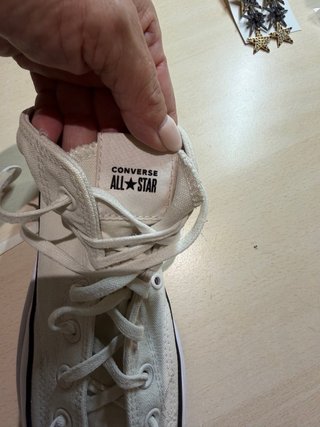 Converse All Star Beige/Blanco