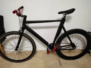 Bicicleta Fixie Negra