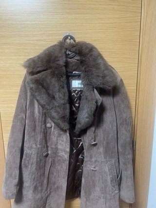 Abrigo de piel real BIBA Talla M