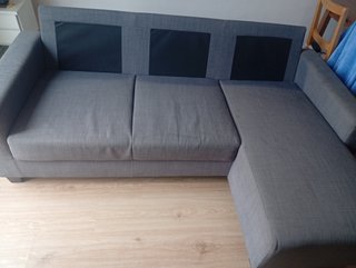 Sofá Chaiselongue IKEA VIMLE Gris Oscuro