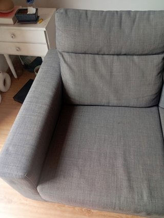 Sofá Chaiselongue IKEA VIMLE Gris Oscuro