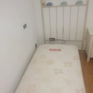 Canapé 90x180 cm y Cabecero de Hierro y colchón