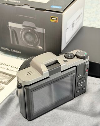 Camara Digital 4K 64MP WiFi Pantalla Abatible 180°