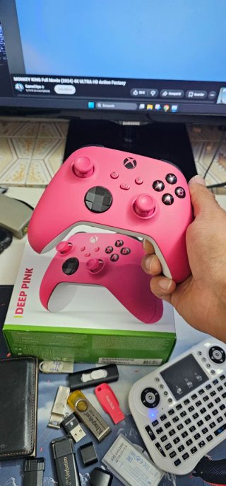 Mando Xbox Deep Pink Series X/S, One, PC