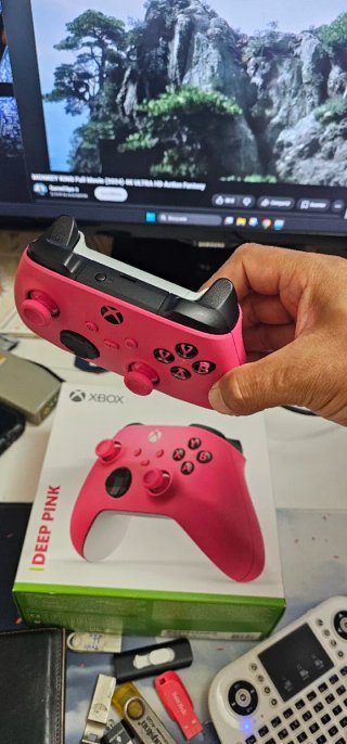Mando Xbox Deep Pink Series X/S, One, PC
