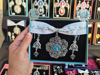 Conjunto baturra artesanal para traje regional