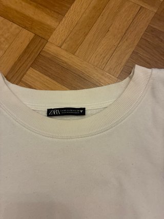 Sudadera Zara Blanca