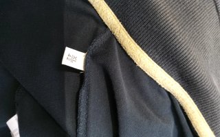 Cazadora Algodón azul marino TallaXL Massimo Dutti