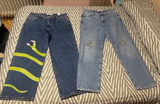 Lote 2 Vaqueros Desigual ( 1 Tallas L y 1 XL)