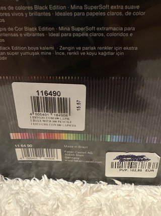 Lápis de Cor Faber-Castell Black Edition 100