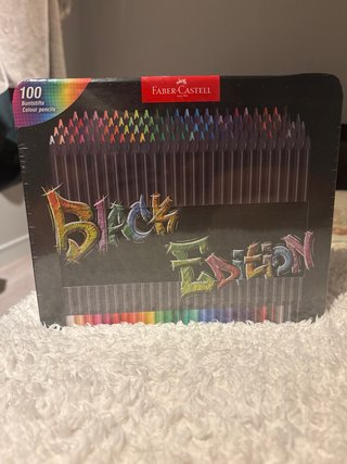 Lápis de Cor Faber-Castell Black Edition 100