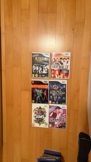 Lote de 6 Juegos para Nintendo Wii