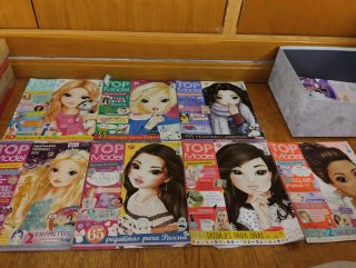 ¡Lote de revistas TOP Model